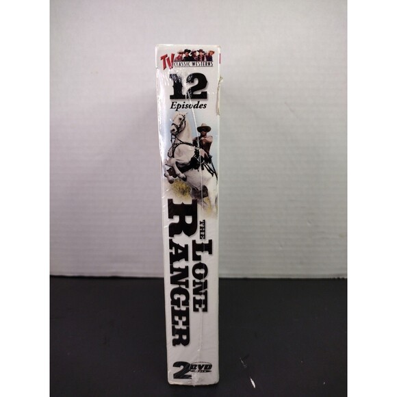 The Lone Ranger 12 Episodes DVD 2004 2-Disc Set NEW Classic Western TV Show DVD - Picture 2 of 4
